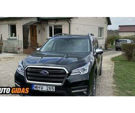SUBARU ASCENT SUBARU ASCENT 2020 M VISUREIGIS / KROSOVERIS | SKELBIMAS | 0136992554