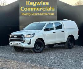 TOYOTA HILUX DOUBLE CABINE TOYOTA HILUX 2.4 D-4D ACTIVE EXTRA CAB PICKUP 4WD EURO 6 (START/STOP) 4DR DIESEL MANUAL