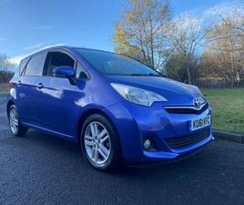 TOYOTA VERSO-S 2011 TOYOTA VERSO 1.33 DUAL VVT-I T SPIRIT 5DR MPV PETROL MANUAL