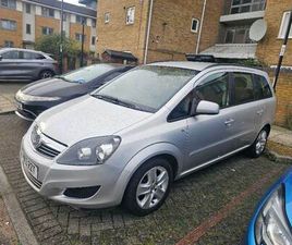 VAUXHALL, ZAFIRA, MPV, 2013, MANUAL, 1598 (CC), 5 DOORS