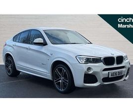BMW X4 XDRIVE 20D XDRIVE20D M SPORT 5DR STEP AUTO