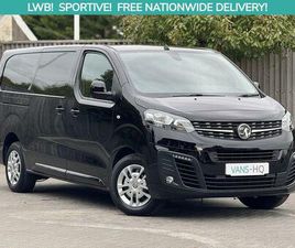 VAUXHALL VIVARO 2.0 TURBO D 3100 SPORTIVE L2 H1 EURO 6 (START/STOP) 5DR