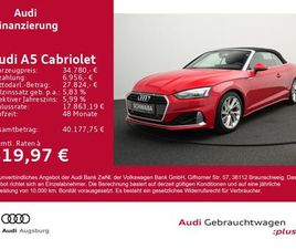 AUDI A5 CABRIO ADVANCED 35 TFSI S TR. *S LINE*LED*GRA