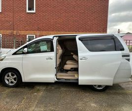TOYOTA VELLFIRE 2008 TOYOTA VELLFIRE WELLCAB 3.5 V6 PETROL AUTOMATIC LOW MILES ELECTRIC SIDE