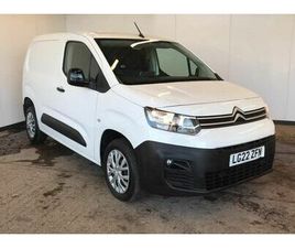 CITROEN BERLINGO VAN CITROEN BERLINGO 1.5 BLUEHDI 1000 ENTERPRISE M PRO PANEL VAN 5DR DIESEL MANUAL SWB EURO 6 (START/STOP) (100 PS)
