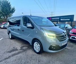 RENAULT TRAFIC PASSENGER RENAULT TRAFIC PASSENGER 2.0 DCI ENERGY 30 SPORT NAV MINIBUS DOUBLE CAB 5DR DIESEL MANUAL LWB EURO 6 (START/STOP) (9 SEAT) (120 PS)