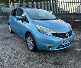 2014 NISSAN NOTE 1.2 ACENTA PREMIUM 5DR [COMFORT PACK] MPV PETROL MANUAL