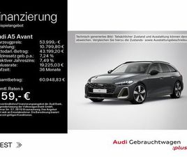 AUDI A5 AUDI A5 AVANT TDI QUATTRO S-LINE-EDITION-ONE*AHK*KAME