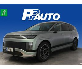 HYUNDAI IONIQ 9 110 KWH AWD CALLIGRAPHY 6P HUIPPUVARUSTELTU 6P IONIQ 9 / NAPPANAHKAISTUIMET / HIEROVA KULJETTAJAN ISTUIN / PANORAAMAKATT