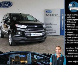 FORD ECOSPORT TREND KLIMATRONIK,TEL,BT,USB,WINPAK,AHK,8FACH,GAR