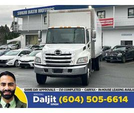 2020 HINO 338 26' BOX + LIFTGATE + HYDRAULIC BRAKE