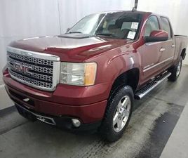 GMC SIERRA 2500 CREW CAB 2013 GMC SIERRA 2500 HD CREW CAB DENALI PICKUP 4D 6 1/2 FT V8, TURBO D