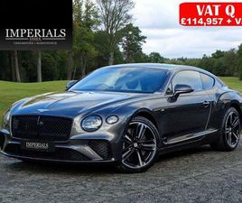BENTLEY CONTINENTAL GT BENTLEY CONTINENTAL 4.0 V8 GT AUTO 4WD EURO 6 (START/STOP) 2DR