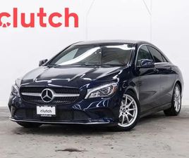 2018 MERCEDES-BENZ CLA 250 4MATIC AWD W/APPLE CARPLAY & ANDROID