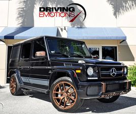 MERCEDES G-CLASS G 65 AMG 2018 MERCEDES-BENZ G-CLASS G65 AMG FINAL EDITION V12 BITURBO! $252K MSRP!!