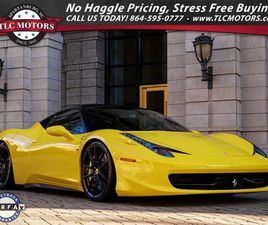 USED 2012 FERRARI 458 ITALIA COUPE MOORE SC 29369