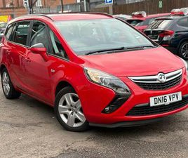 VAUXHALL ZAFIRA 1.4I TURBO EXCLUSIV EURO 6 5DR