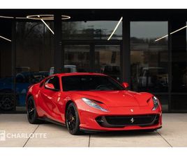 FERRARI 812 SUPERFAST USED 2019 FERRARI 812 SUPERFAST CHARLOTTE NC 28227