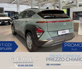 HYUNDAI KONA HYUNDAI KONA 1.0 T-GDI BUSINESS 2WD 100CV MT NUOVA A MILANO