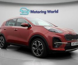 KIA SPORTAGE 2021 KIA SPORTAGE 1.6CRDI GT-LINE (134BHP) 48V