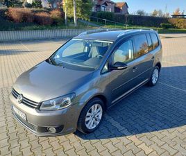 VOLKSWAGEN TOURAN VOLKSWAGEN TOURAN 2.0 TDI 140 KM CR WERSJA STYLE 7 OSOBOWY HAK LIPOWA • OLX.PL