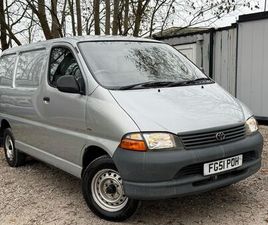 TOYOTA HIACE 2001 TOYOTA HI-ACE 2.5TD 280 GS (2 SIDE / 1 REAR DOOR)