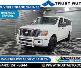NISSAN NV NV3500 USED 2019 NISSAN NV PASSENGER NV3500 HD SL V8
