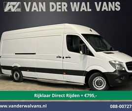 MERCEDES-BENZ SPRINTER - 316NGT AUTOMAAT L3H2 *RIJKLAAR* POST NL INRICHTING EURO6 CAMERA | SIDEBARS 270 GRADEN ACHT