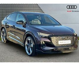 2025 AUDI Q4 E-TRON 45E BLACK EDITION SPORTBACK AUTO