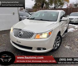 2012 BUICK LACROSSE 4DR SDN FWD W/1SD
