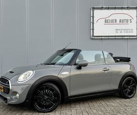 MINI CABRIO COOPER S MINI COOPER S MINI CABRIO 2.0 CHILI SERIOUS BUSINESS AUTOMAAT