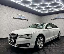 AUDI A8 AUDI A8 3.0 TDI V6 SE TIPTRONIC QUATTRO EURO 5 (S/S) 4DR MOT 17 FEB 2026 / 4 SERVICES SALOON 2013, 102644 MILES, £8999 - 32987624 - EXCHANGEANDMART.CO.UK
