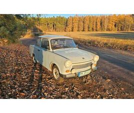TRABANT 601 TRABANT 601S DELUXE 1986 2.HAND GLETSCHERBLAU