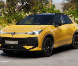 VOLKSWAGEN T-ROC VOLKSWAGEN-TROC-RLINE-FIRST-EDITION-15-ETSI-150-PK-7-VERSN-DSG-ASSISTANCE-PAKKET-BLACK-STYLE-PAKKET-MULTIMEDIA-PAKKET-PANORAMASCHUIFKANTELDAK