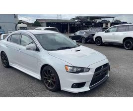 MITSUBISHI LANCER EVOLUTION 2008 MITSUBISHI LANCER EVOLUTION BLANC AUTOMATIQUE CONDUI...