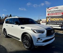 2024 INFINITI QX80 PROACTIVE! 7 PASS! WHITE ON BROWN! CLEAN CARF