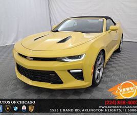 2017 CHEVROLET CAMARO CHEVY 1SS CONVERTIBLE SPORT CONVERTIBLE
