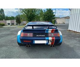 1990 RENAULT ALPINE GTA BLEU FONCÉ MANUEL, 5 VITESSES CON...