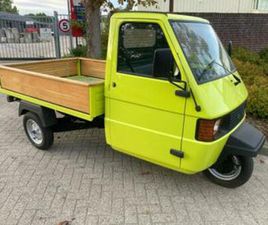 PIAGGIO APE PIAGGIO APE TM TUK TUK MET STUUR EN HANDPOOK (BJ 2003) — OVERIGE AUTO'S — MARKTPLAATS