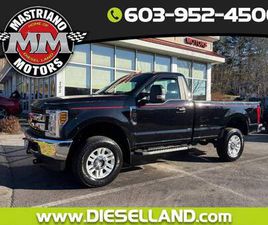 FORD F250 2019 FORD SUPER DUTY F-250 F250 F 250 SRW SHARP 4X4 REG CAB 6.2L V8 GAS ONLY 105