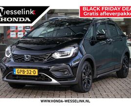 HONDA JAZZ 1.5 E:HEV ADVANCE CROSSTAR - AFN. TREKHAAK | DEALER OND. | 1E EIG. | MAGIC SEATS | APPLE CARPL. / ANDROID AUTO.