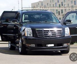 CADILLAC ESCALADE HYBRID, 2013, SCHWARZ-MET. -TOP ZUSTAND!