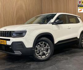 JEEP AVENGER JEEP AVENGER LONGITUDE 54 KWH|400 KM BEREIK|APPLE CARPLAY|ANDROID AUTO|FULL LED|CRUISE CONTROL|KEYLES GO|NL-AUTO|NAP|1E EIG|IN.BTW