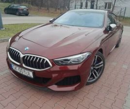 BMW SERIE 8 M850I XDRIVE BMW 530KM M850I XDRIVE GRAN COUPE KRAJOWY BEZWYPADKOWY JASNA SKÓRA SZYBERDACH