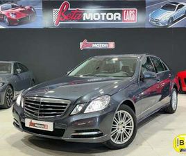 MERCEDES CLASSE E E 350 MERCEDES-BENZ CLASE E 350CDI BE 4M AUT.