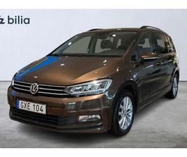 VOLKSWAGEN TOURAN 2,0 TDI 7-SITS VÄRMARE NAVI DRAG 150HK