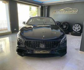 MERCEDES CLASSE S S 63 AMG MERCEDES-BENZ CLASE S COUPÉ 63 AMG 4MATIC+ 9 SPEEDSHIFT