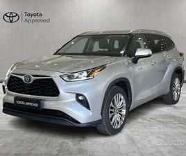 TOYOTA HIGHLANDER TOYOTA HIGHLANDER 2.5H LOUNGE E-CVT IVA ESPOSTA