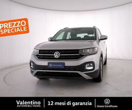 VOLKSWAGEN T-CROSS VOLKSWAGEN T-CROSS 1.0 TSI 115 CV STYLE BMT DEL 2020 USATA A ROMA
