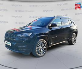 JEEP COMPASS 1.5 TURBO T4 130CH MHEV SUMMIT 4X2 BVR7 SIEGES CUIR D'OCCASION - HESS AUTOMOBILE